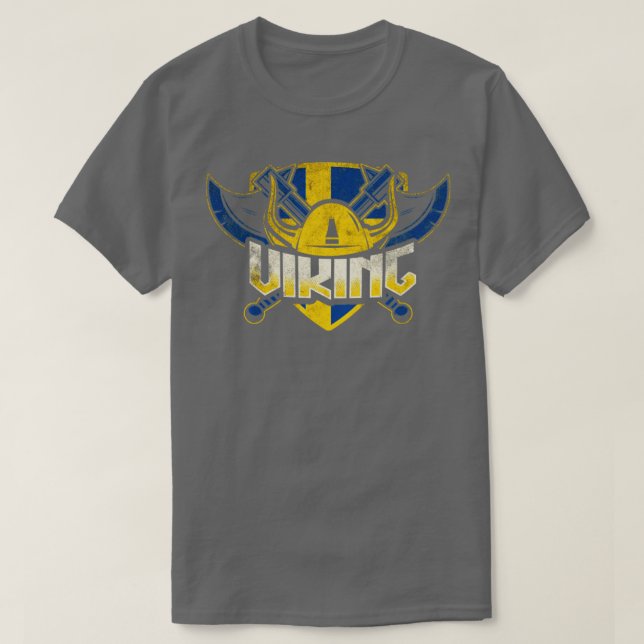 Camiseta Viking sueco (Frente do Design)