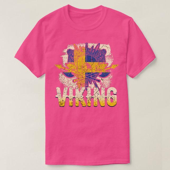 Camiseta Viking Sueco4 (Frente do Design)
