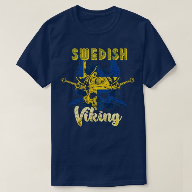 Camiseta Viking Sueco6 (Frente do Design)