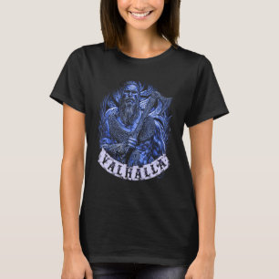 Camiseta Viking Valhalla Retrato Norse Mythology Viking Ax