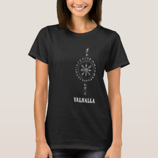 Camiseta Viking Vegvisir islandês para placa de sinalização