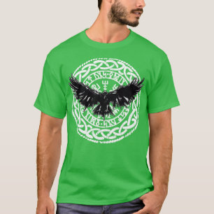 Camiseta Viking Vikings Nordic Nordic Scandinavian Raven Ve