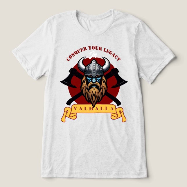 Camiseta Viking Warrior (Design frontal)