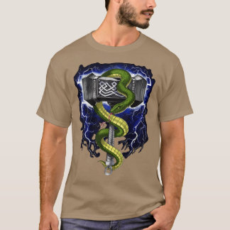 Camiseta Viking Warrior Hammer
