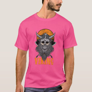 Camiseta Viking Warrior Valhalla Norse Mythology Hor