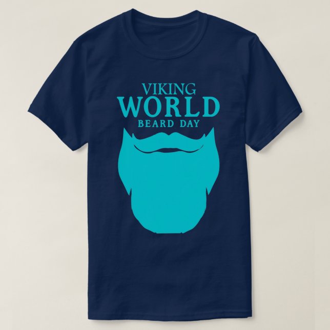 CAMISETA VIKING WORLD BEARD DAY (Frente do Design)