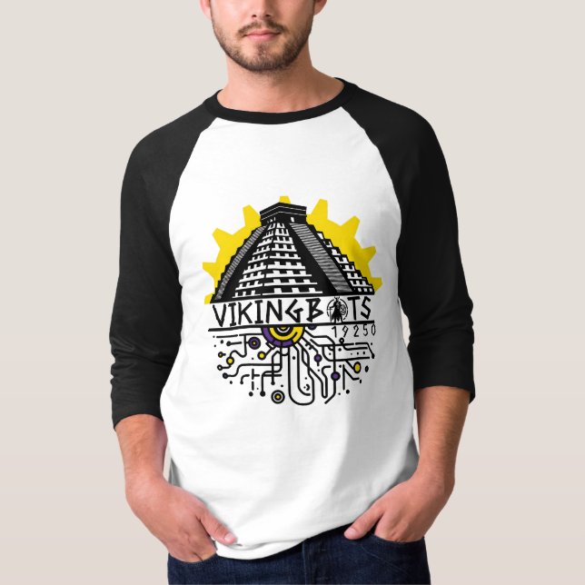 Camiseta VikingBot Baseball Shirt  (Frente)