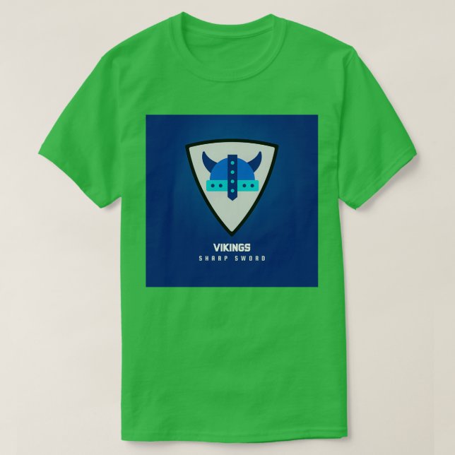 Camiseta Vikings 30 1 (Frente do Design)