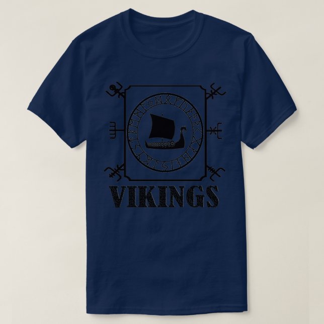 Camiseta Vikings 3 1 (Frente do Design)
