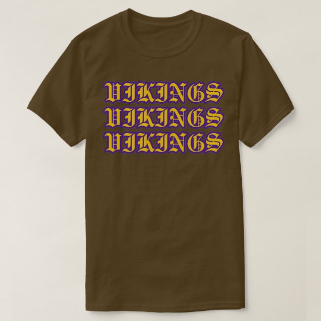 Camiseta Vikings 57 (Frente do Design)