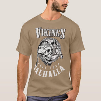 Camiseta Vikings caem no filme de Viking de Valhalla com ma