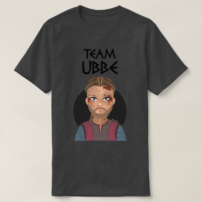 Camiseta VIKINGS Ragnarx27s Sons TEAM UBBE (Frente do Design)