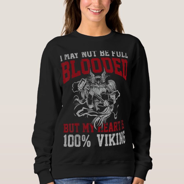 Camiseta Vikings reais vêm a Valhalla e não têm medo de (Frente)