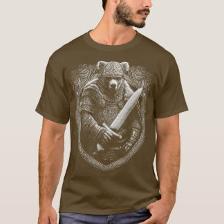 Camiseta Vikings Viking Norse Nordeste Nórdico Urso Nórdico