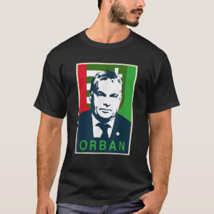 Camiseta Viktor Orban Primeiro-Ministro da Hungria Icônica
