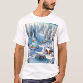 Camiseta Vila de inverno