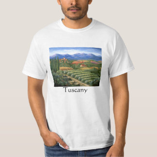 Camiseta Vila e vinhedo de Tuscan