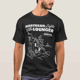 Camiseta Vila sofá das luzes do norte