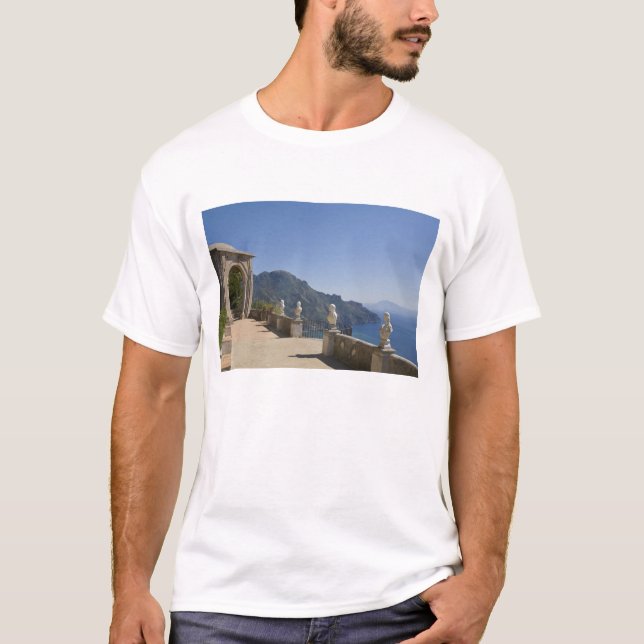 Camiseta Villa Cimbrone, Ravello, Campânia, Itália (Frente)
