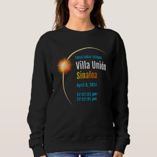 Camiseta Villa Unión Sinaloa México Total Eclipse Solar 202