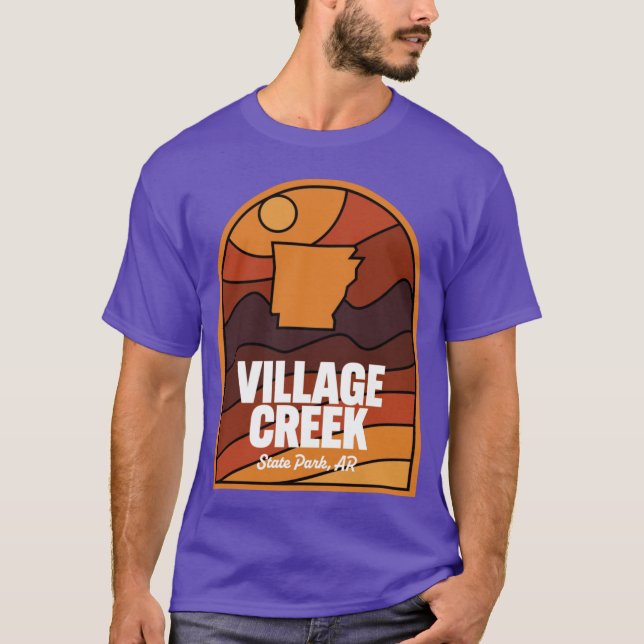 Camiseta Village Creek State Park Arkansas (Frente)