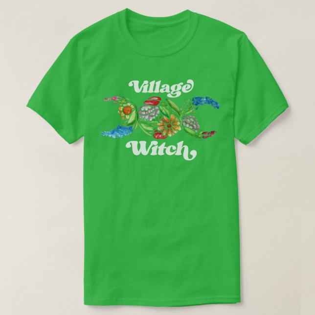 Camiseta Village Witch (Frente do Design)