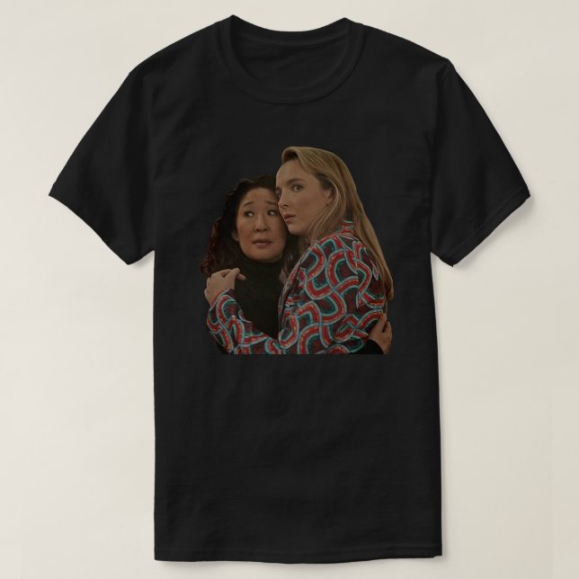 Camiseta Villaneve Dance Killing Eve Finale Sticker (Frente do Design)