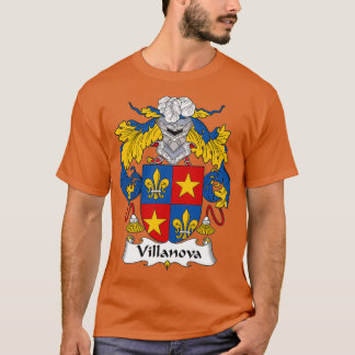 Camiseta Villanova Casaco da Guarda Familiar de Armas
