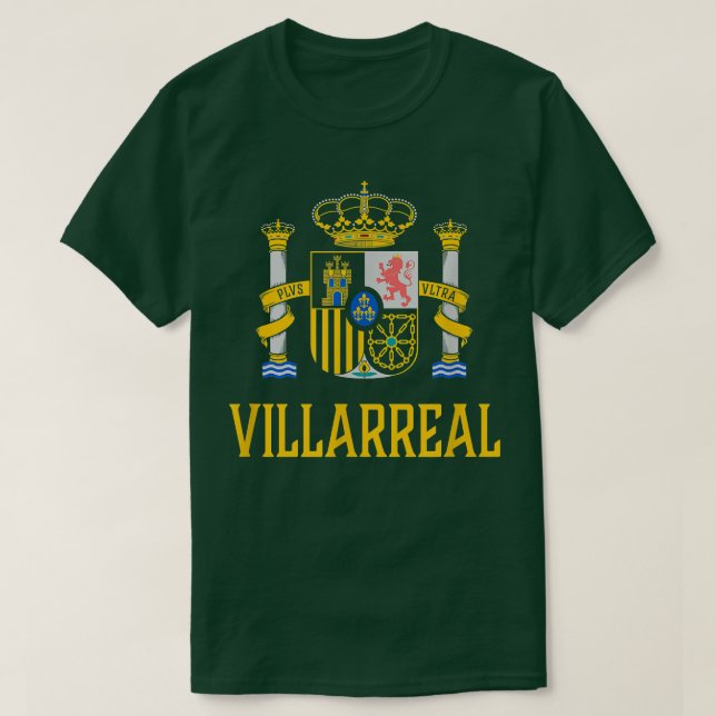 Camiseta Villarreal, Espanha - Espana espanhola (Frente do Design)