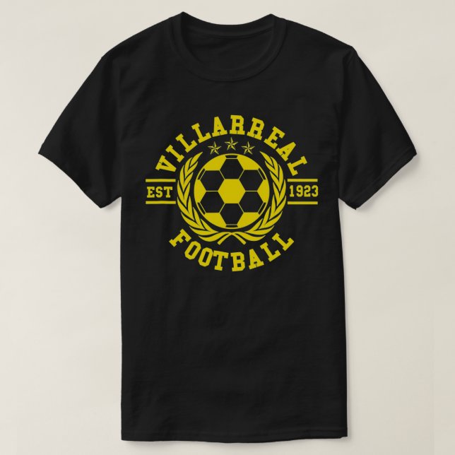 Camiseta Villarreal Soccer Jersey (Frente do Design)