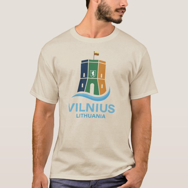 Camiseta Vilnius Lithuania (Frente)