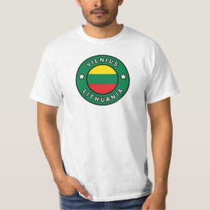 Camiseta Vilnius Lituânia