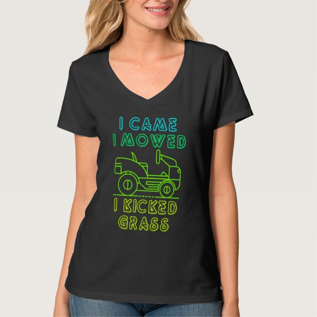 Camiseta Vim Falar Que Cheguei A Chocar A Grass Engraçada. (Frente)