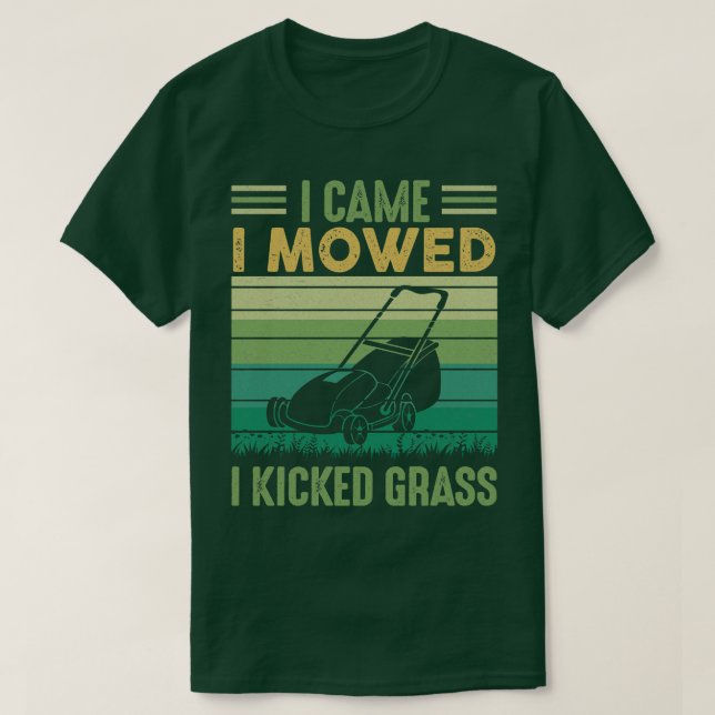 Camiseta Vim Falar Que Cheguei A Chocar A Grass Engraçada. (Frente do Design)