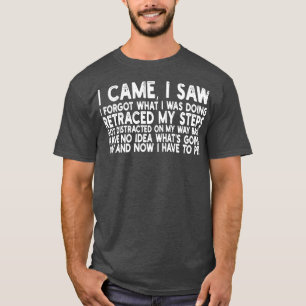 Camiseta vim ver que esqueci o que estava fazendo...