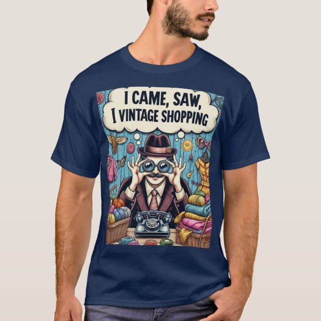 Camiseta Vim ver que eu vintava comprar (Frente)