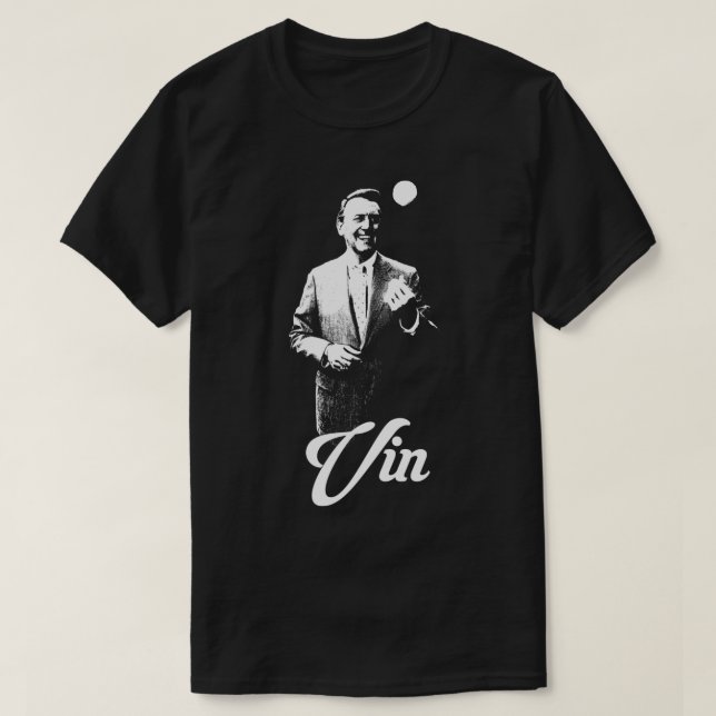 Camiseta Vin Scully A Voz de LA (Frente do Design)