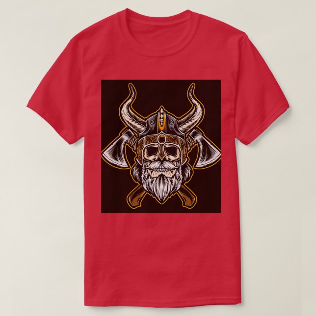 Camiseta Vinage viking age art e merch 13 (Frente do Design)