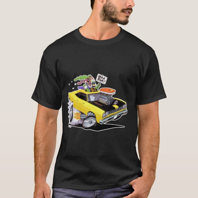 Camiseta Vince Crain BIRD FINK 1969, carro de músculo amare (Frente)