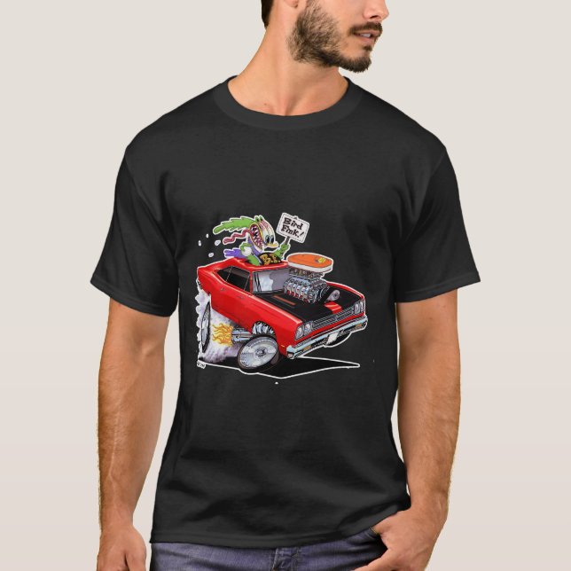 Camiseta Vince Crain BIRD FINK 1969, carro de músculo verme (Frente)