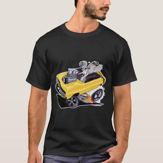 Camiseta Vince Crains CHEIO CHARGE 1968 Charger (Frente)