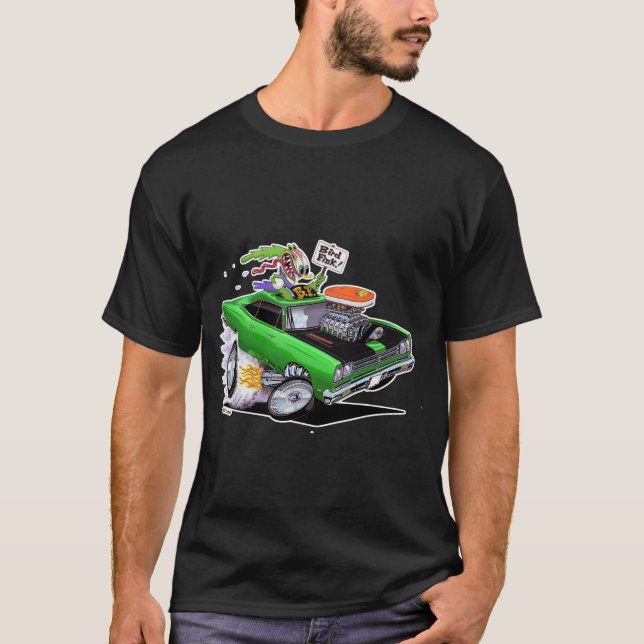 Camiseta Vince Crains High Octane Art, 1969 Bird Fink (Frente)