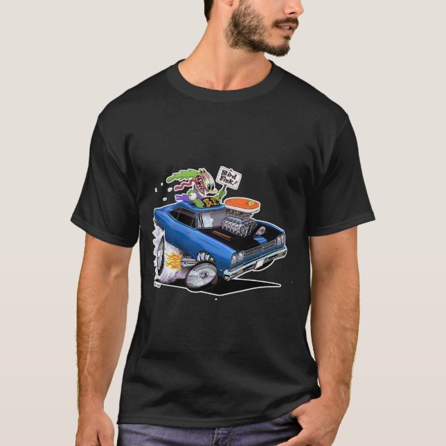Camiseta Vince Crains High Octane Art, 1969 Bird Fink (Frente)