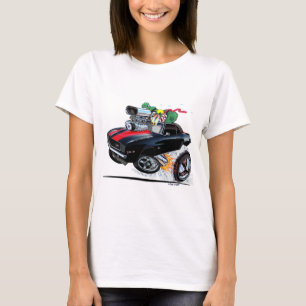 Camiseta Vince Crains High Octane Art, Black 1969 Camaro