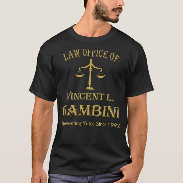 Camiseta Vincent Gambini Advogado (Frente)