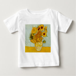 Camiseta Vincent Van Gogh 12 Sunflower Impressionista