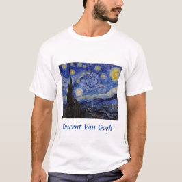 Camiseta Vincent Van Gogh - A noite de Starry