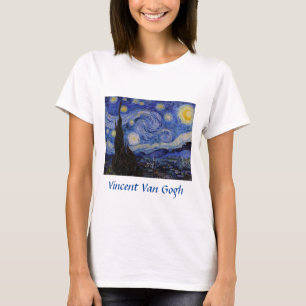 Camiseta Vincent Van Gogh - A noite de Starry