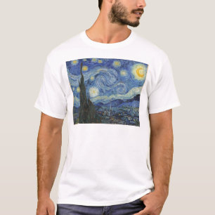Camiseta Vincent van Gogh   A Noite Estrelada, junho de 188