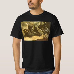 Camiseta Vincent van Gogh - Ainda vive três pares de Calçad